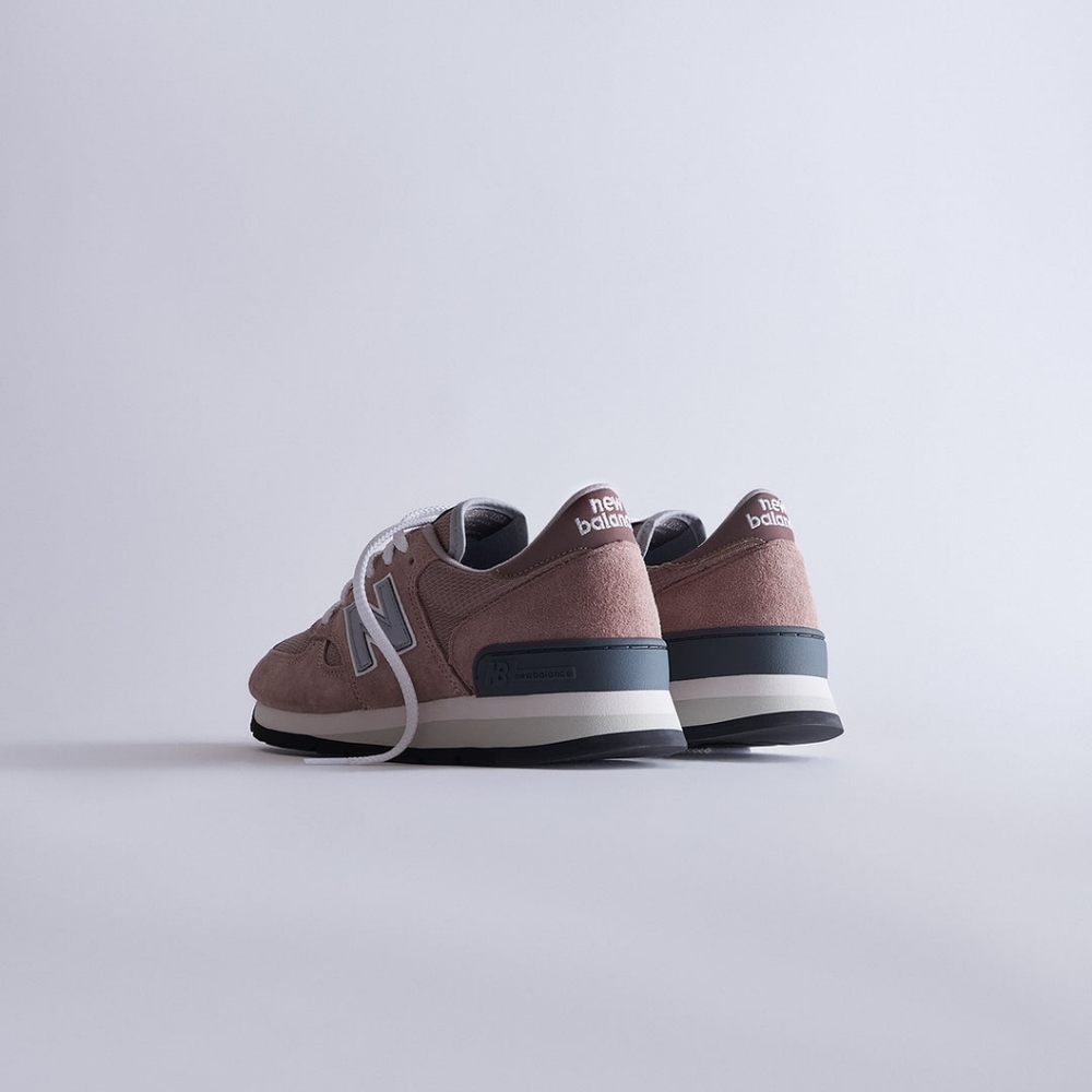 Men's Kith x New Balance 990v1 Dusty Rose - Picture 4 of 7